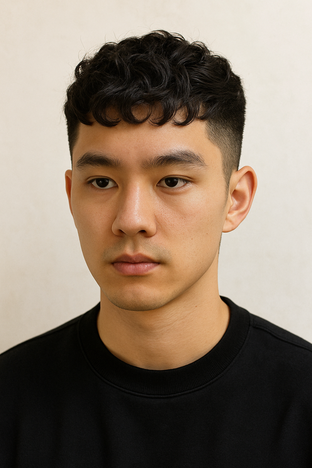Crew Cut + Thick Waves