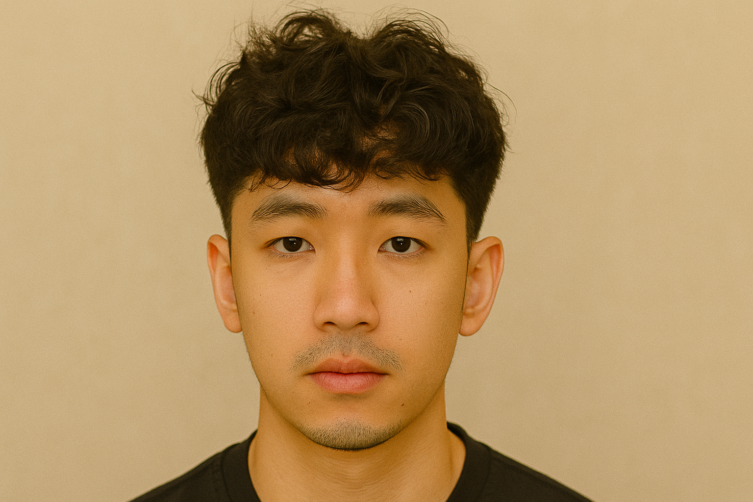 Shadow Perm(Crown‑Only Curl)