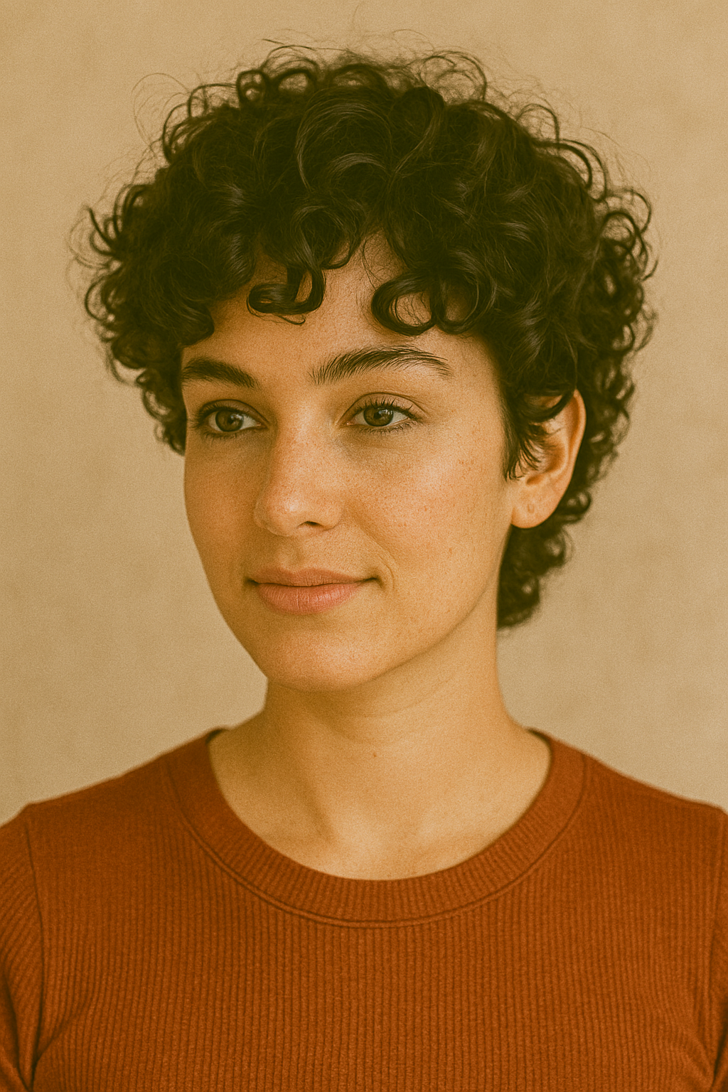 Short Curly Crop