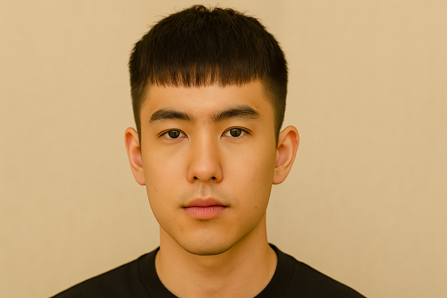 Short Korean French Crop