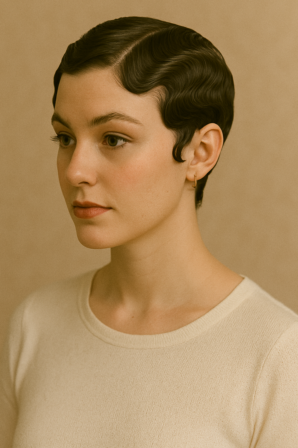 Vintage Finger-wave Pixie